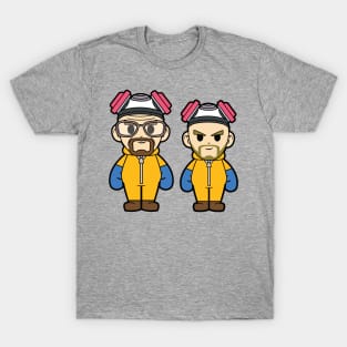 Walter White and Jesse Pinkman Chibi T-Shirt